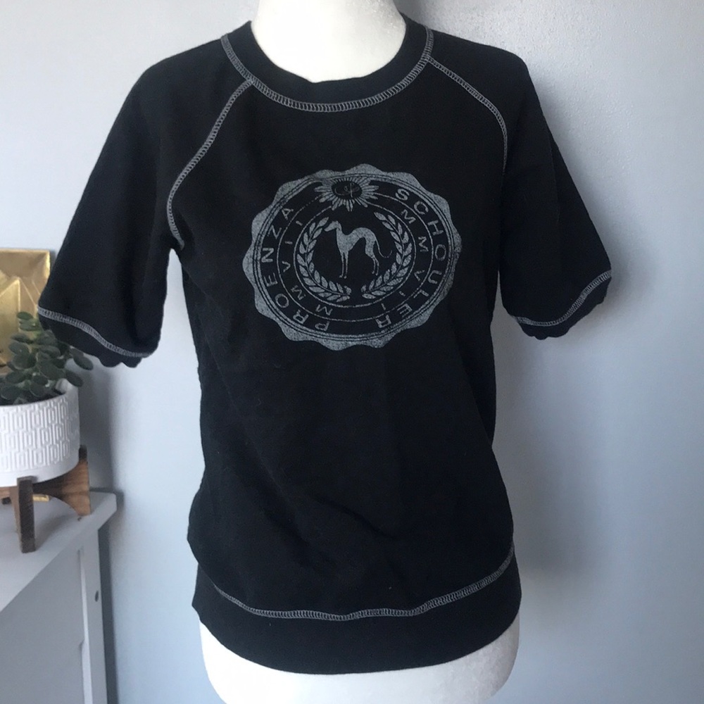 Proenza Schouler short sleeved sweat shirt